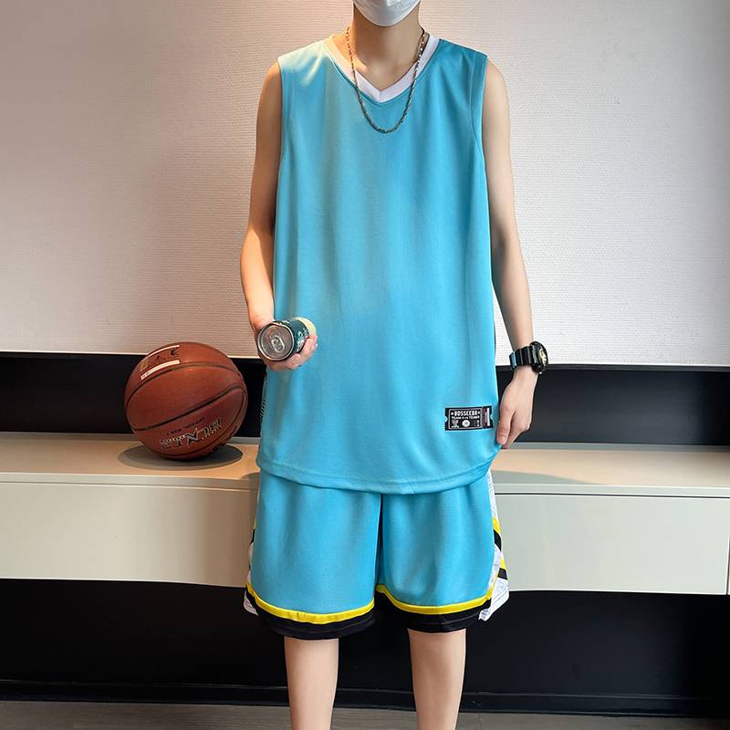 317 Lake Blue (top+shorts)